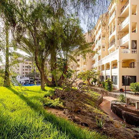 شقة Castle Harbour Elegant 1-bedroom - Heated Pool, Air Conditioning & Fiber Internet In Cristianos *